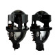 Bi-LED линзы 2.5" X6 EA Light X 40/55W 3000K-6000K двойной рефлектор ближний/дальний свет (2 шт.) (03626)