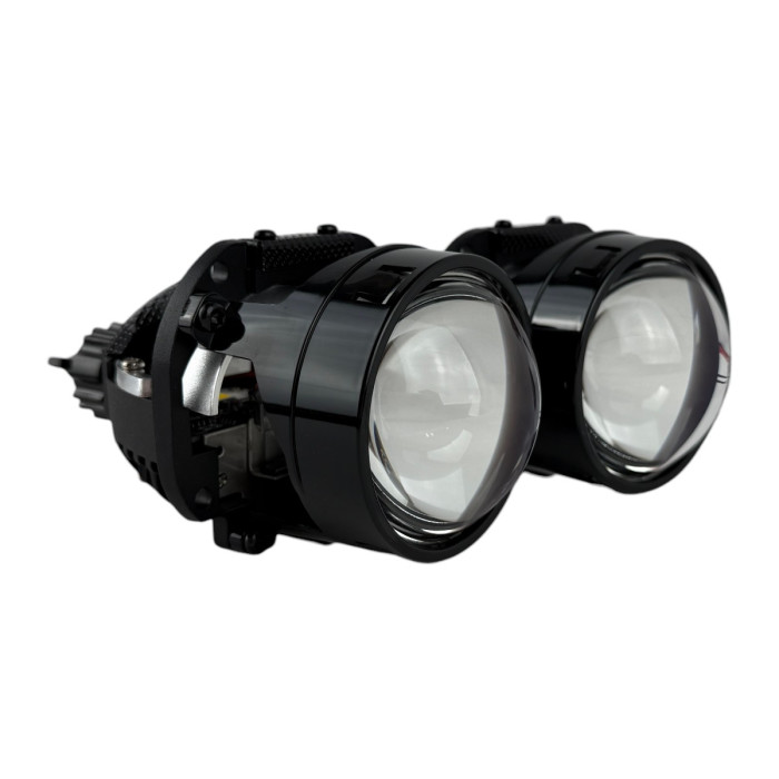 Bi-LED линзы 2.5" X6 EA Light X 40/55W 3000K-6000K двойной рефлектор ближний/дальний свет (2 шт.) (03626)