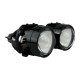 Bi-LED линзы 2.5" X6 EA Light X 40/55W 3000K-6000K двойной рефлектор ближний/дальний свет (2 шт.) (03626)