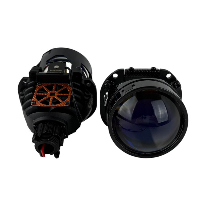 Bi-LED линзы 2.5" X6 EA Light X 40/55W 3000K-6000K двойной рефлектор ближний/дальний свет (2 шт.) (03626)