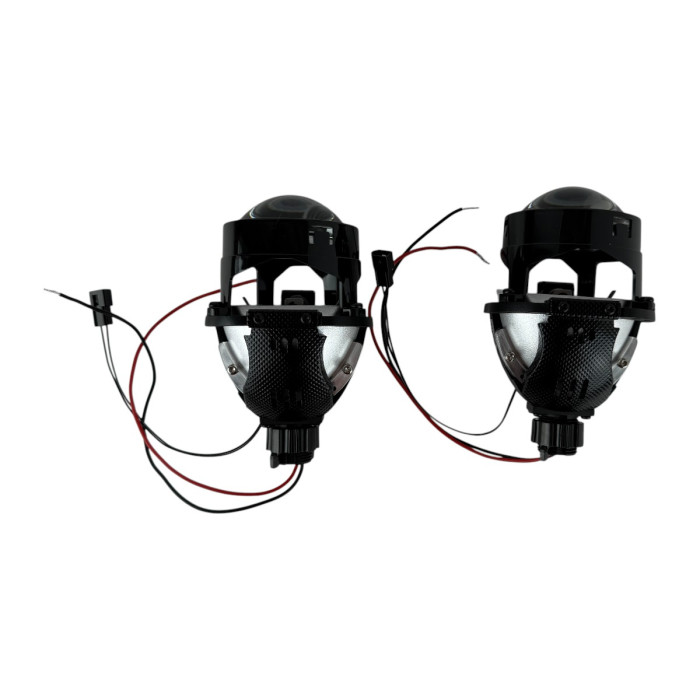Bi-LED линзы 2.5" X6 EA Light X 40/55W 3000K-6000K двойной рефлектор ближний/дальний свет (2 шт.) (03626)