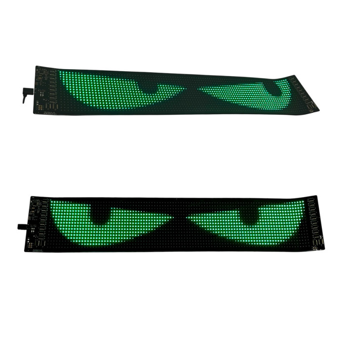 Гибкая LED панель-экран RGB 16x95 (120x595 мм), 1530 светодиодов, с пультом и USB