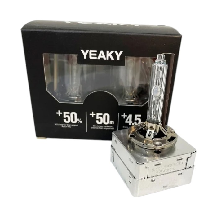 Комплект ксеноновых ламп Yeaky D3S 4500K 35W +50% яркости (2 шт.)