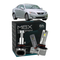 LED лампы Lexus IS II 2005- HB3 M6X дальний свет (4000Lm 5500K) / Лексус Is 2 (комплект 2 шт.)