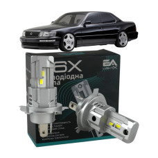 LED лампи Lexus LS 400 1989-1994 H4 M6X ближнє/дальнє світло (4000Lm 5500K) / Лексус Ls 400 (комплект 2 шт.)