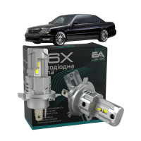 LED лампы Lexus LS 400 1996-1998 H4 M6X ближний/дальний свет (4000Lm 5500K) / Лексус Ls 400 (комплект 2 шт.)