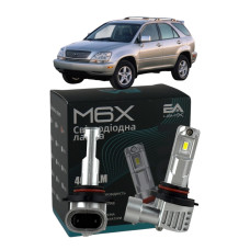 LED лампи Lexus RX 1997-2003 HB3 M6X дальнє світло (4000Lm 5500K) / Лексус Rx (комплект 2 шт.)