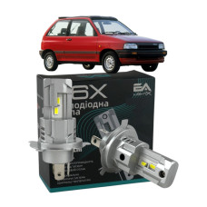 LED лампы Mazda 121 I 1987-1990 H4 M6X ближний/дальний свет (4000Lm 5500K) / Мазда 121 (комплект 2 шт.)
