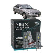 LED лампы Mazda 626 V (GF) 1997-2002 H7 M6X ближний свет (4000Lm 5500K) / Мазда 626 (комплект 2 шт.)