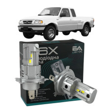 LED лампи Mazda B-Series / BT-50 1998- H4 M6X ближнє/дальнє світло (4000Lm 5500K) / Мазда Бт 50 (комплект 2 шт.)