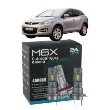 LED лампы Mazda CX-7 2006- H7 M6X ближний свет (4000Lm 5500K) / Мазда Сх 7 (комплект 2 шт.)
