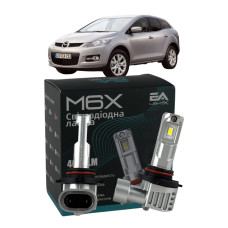 LED лампы Mazda CX-7 2006- HB3 M6X дальний свет (4000Lm 5500K) / Мазда Сх 7 (комплект 2 шт.)