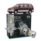 LED лампы Mazda MPV 1995-2006 H4 M6X ближний/дальний свет (4000Lm 5500K) / Мазда Мпв (комплект 2 шт.)