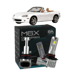 LED лампи Mazda MX-5 II 1998-2005 HB3 M6X дальнє світло (4000Lm 5500K) / Мазда Мх 5 (комплект 2 шт.)