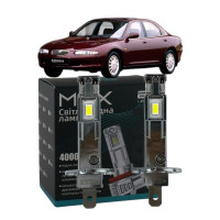 LED лампы Mazda Xedos 6 1992-1999 H1 M6X ближний свет (4000Lm 5500K) / Мазда Кседос 6 (комплект 2 шт.)
