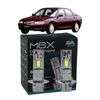 LED лампы Mazda Xedos 6 1992-1999 H3 M6X дальний свет (4000Lm 5500K) / Мазда Кседос 6 (комплект 2 шт.)