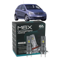 LED лампи Mercedes B-Class 2005-2011 H7 M6X ближнє світло (4000Lm 5500K) / Мерседес Б Клас (комплект 2 шт.)