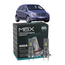 LED лампы Mercedes B-Class 2005-2011 H7 M6X ближний свет (4000Lm 5500K) / Мерседес Б Класс (комплект 2 шт.)