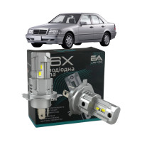 LED лампи Mercedes C-Class (W202) 1993-2000 H4 M6X ближнє/дальнє світло (4000Lm 5500K) / Мерседес С Клас (комплект 2 шт.)