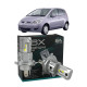 LED лампы Mitsubishi Colt 1995-2005 H4 M6X ближний/дальний свет (4000Lm 5500K) / Митсубиси Кольт (комплект 2 шт.)
