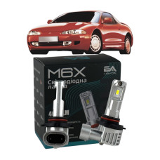LED лампи Mitsubishi Eclipse 1994-1999 HB3 M6X дальнє світло (4000Lm 5500K) / Мітсубісі Екліпс (комплект 2 шт.)