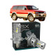 LED лампы Mitsubishi Pajero Sport 1997- H4 M6X ближний/дальний свет (4000Lm 5500K) / Митсубиси Паджеро Спорт (комплект 2 шт.)