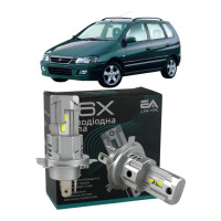 LED лампы Mitsubishi Space Star 1998- H4 M6X ближний/дальний свет (4000Lm 5500K) / Митсубиси Спейс Стар (комплект 2 шт.)