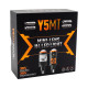Bi-LED линзы Chevrolet Aveo (T200, T250) 2003-2011 H4 Y5MT ближний/дальний свет (40/55W 8000Lm 5000K) / Шевроле Авео (комплект 2 шт.)