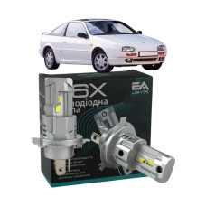LED лампы Nissan 100 NX 1990-1994 H4 M6X ближний/дальний свет (4000Lm 5500K) / Ниссан 100 Nx (комплект 2 шт.)