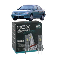 LED лампы Nissan Almera II 2000- H7 M6X ближний свет (4000Lm 5500K) / Ниссан Альмера 2 (комплект 2 шт.)