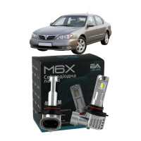 LED лампы Nissan Maxima QX II 1999-2003 HB3 M6X дальний свет (4000Lm 5500K) / Ниссан Максима (комплект 2 шт.)