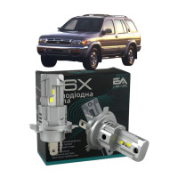 LED лампы Nissan Pathfinder 1997-2004 H4 M6X ближний/дальний свет (4000Lm 5500K) / Ниссан Патфайндер (комплект 2 шт.)