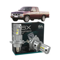 LED лампы Nissan Pick Up 1997- H4 M6X ближний/дальний свет (4000Lm 5500K) / Ниссан Пикап (комплект 2 шт.)