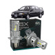LED лампы Nissan Primera (P10) 1990-1998 H4 M6X ближний/дальний свет (4000Lm 5500K) / Ниссан Примера P10 (комплект 2 шт.)