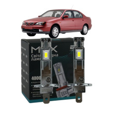 LED лампи Nissan Primera (P11) 1996-2001 H1 M6X дальнє світло (4000Lm 5500K) / Ніссан Прімера P11 (комплект 2 шт.)