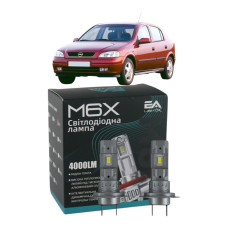 LED лампы Opel Astra G 1998-2005 H7 M6X ближний свет (4000Lm 5500K) / Опель Астра G (комплект 2 шт.)