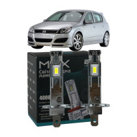 LED лампи Opel Astra H 2004- H1 M6X дальнє світло (4000Lm 5500K) / Опель Астра H (комплект 2 шт.)