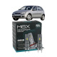 LED лампы Opel Corsa C 2000-2006 H7 M6X ближний свет (4000Lm 5500K) / Опель Корса C (комплект 2 шт.)