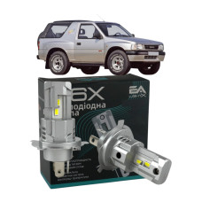 LED лампы Opel Frontera 1992- H4 M6X ближний/дальний свет (4000Lm 5500K) / Опель Фронтера (комплект 2 шт.)