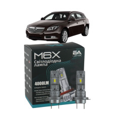 LED лампы Opel Insignia 2008- H7 M6X дальний свет (4000Lm 5500K) / Опель Инсигния (комплект 2 шт.)