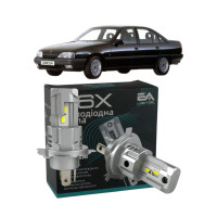 LED лампы Opel Omega A 1986-1994 H4 M6X ближний/дальний свет (4000Lm 5500K) / Опель Омега А (комплект 2 шт.)