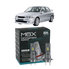 LED лампы Opel Vectra B 1995-2002 H7 M6X ближний свет (4000Lm 5500K) / Опель Вектра B (комплект 2 шт.)