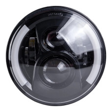 Круглая LED-фара 7 (Ø170×68) 6-линзовая для ВАЗ 2101–2107,Нива 2121–21213 УАЗ ГАЗ (03356)