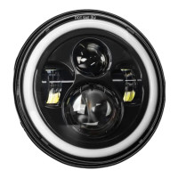 Противотуманная фара 7" (ВАЗ 2101 2121-21213 Нива УАЗ ГАЗ ВАЗ) LED белый свет ближний луч (01306)