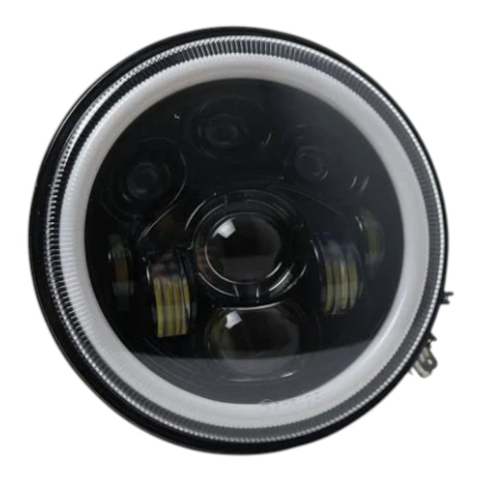 Светодиодная фара 7" C89 Ø170×68 мм Ближний/Дальний свет 12–24V для ВАЗ, Нива, УАЗ, ГАЗ (01248)