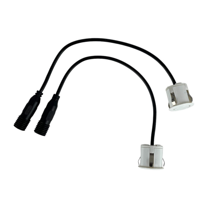 Датчик парктроника универсальный 18.5 мм, белый (1 шт.)