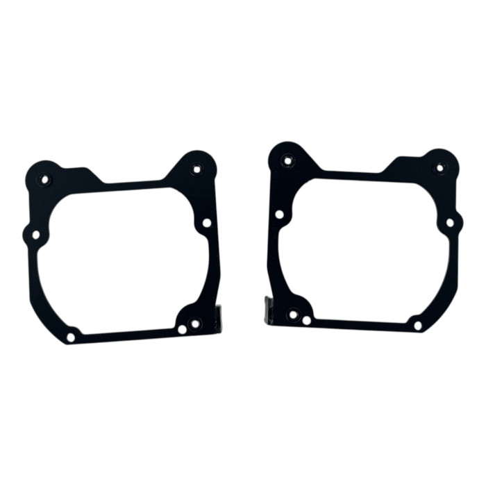 Переходные рамки Audi Q5 / Q5L Рестайл (2021-2022) дальний свет под линзы 3.0" Hella 3R / Bi-LED (Комплект) TC-HH-69