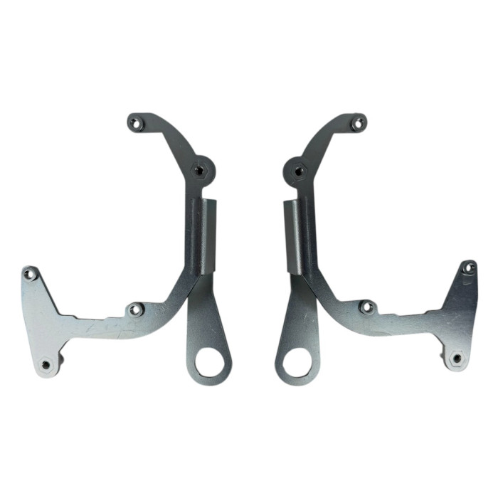 Переходные рамки Audi Q7 4M (2015-2019) для Ксенон фар под линзы 3.0" Hella 3R / Bi-LED (Комплект) YT-HL-138