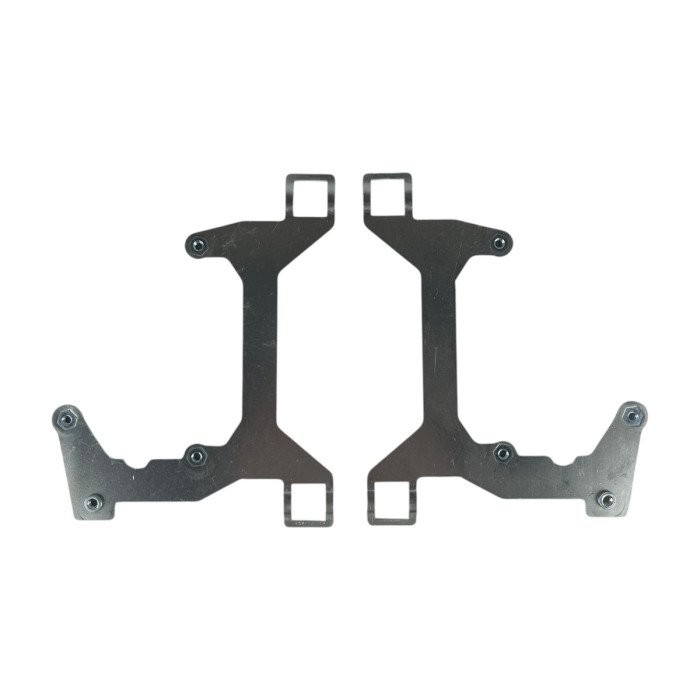 Переходные рамки Lexus RX (2015-2019) для базовых LED фар под линзы 3.0" Hella 3R / Bi-LED (Комплект) YT-HL-16