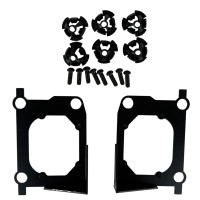 Переходные рамки VW Bora (2020-2021) для LED фар под линзы 3.0" Hella 3R / Bi-LED (Комплект) TC-HH-116